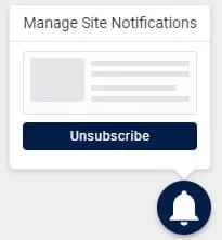example unsubscription bell