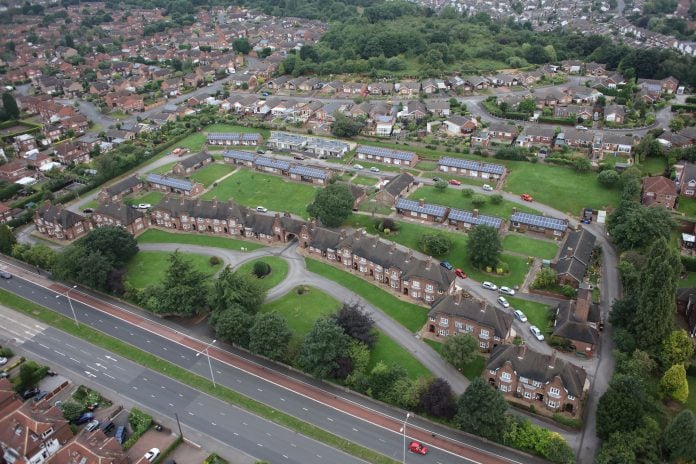 Beeston - Abel Collin's Homes on Derby Rd - photo Robin Macey
