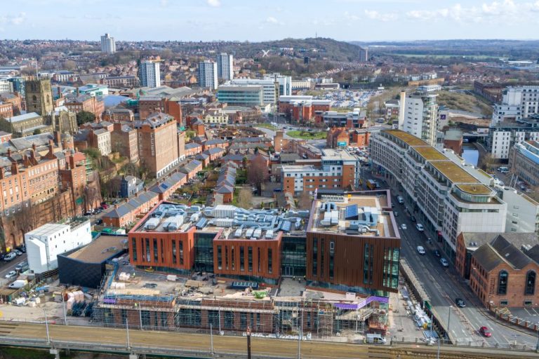 Nottingham drone photography
