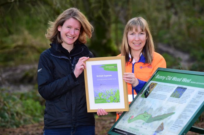 BG image option 2 Ruth Grice left - with Jennifer Saunders of British Gypsum