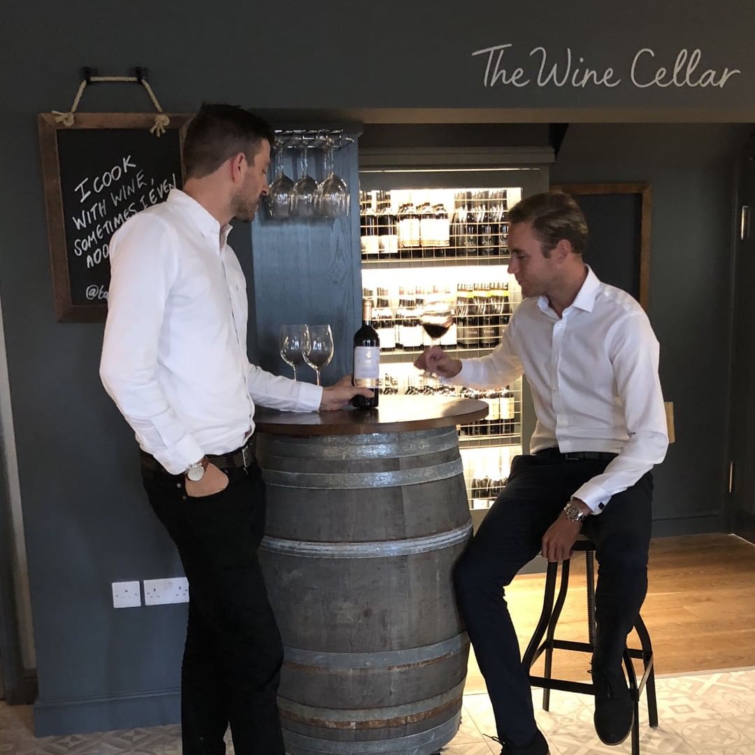 Pictures: Stuart Broad converts pub's 'Old Village Shop' dining area to former glory to save jobs at the business Stuart Broad