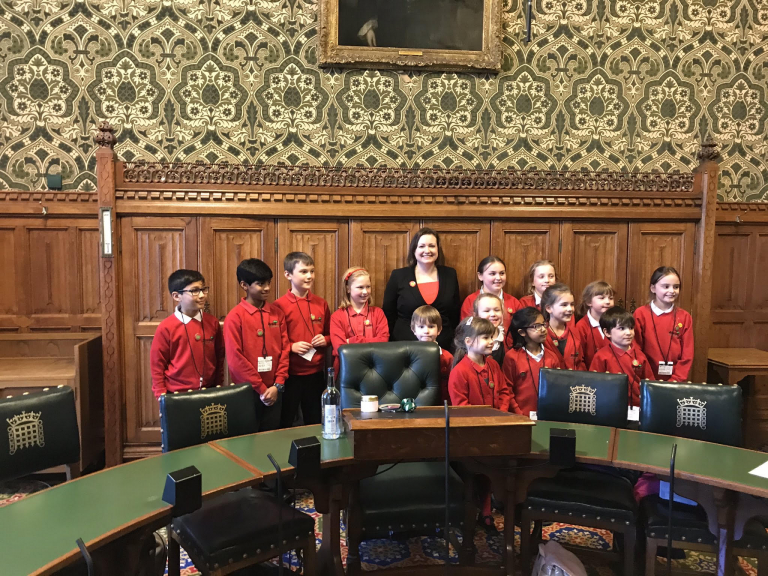 Jesse Gray School Council visit the Houses of Parliament