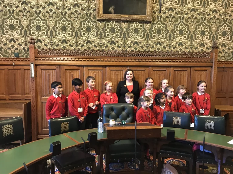 Jesse Gray School Council visit the Houses of Parliament