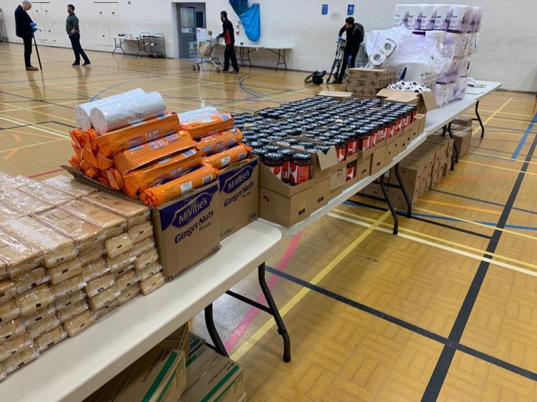 Pictures: Behind the scenes of Nottingham effort to get food and supplies to residents