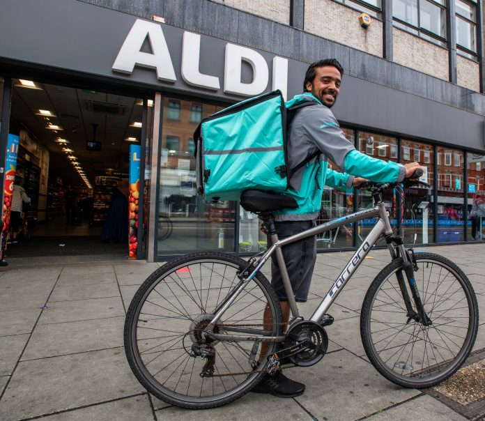 Aldi Deliveroo Trial