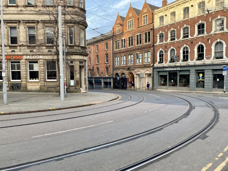 Trams: Successful track works shortlisted for industry excellence award