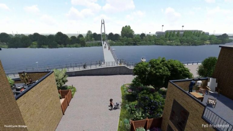 Council expected to support £9.2m pedestrian and cycle bridge over River Trent in West Bridgford