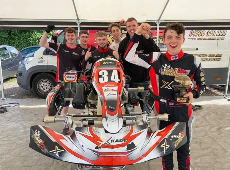 12-year-old Bingham kart ace gets first taste of car racing | West ...