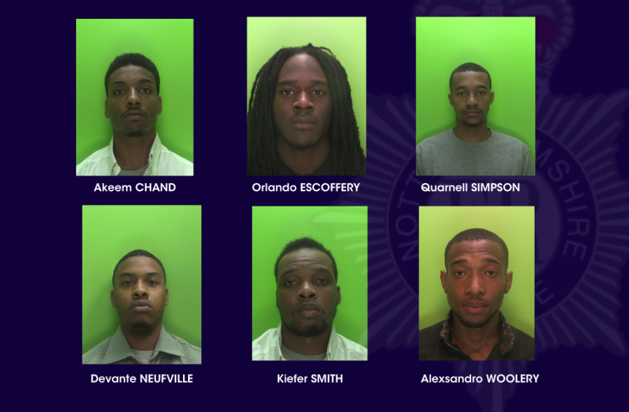 Drug gang behind Nottingham shootings, yachts, jewellery and music videos brought to justice Custody pics 1pm 2