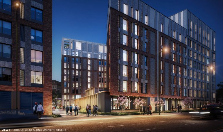 Plans for 702-bed student accommodation at The Island Quarter approved