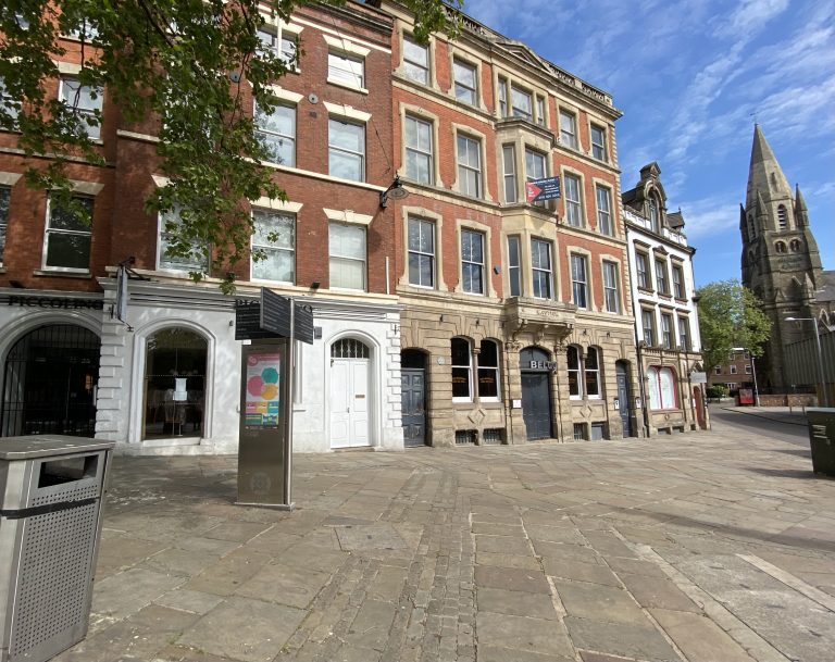 Sudden death after man found injured in Nottingham city centre