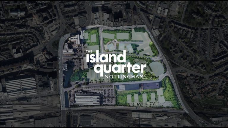 Video: Unique ‘archipelago’ masterplan for Nottingham’s The Island Quarter development – 20 restaurants and cafés and 1,600 homes
