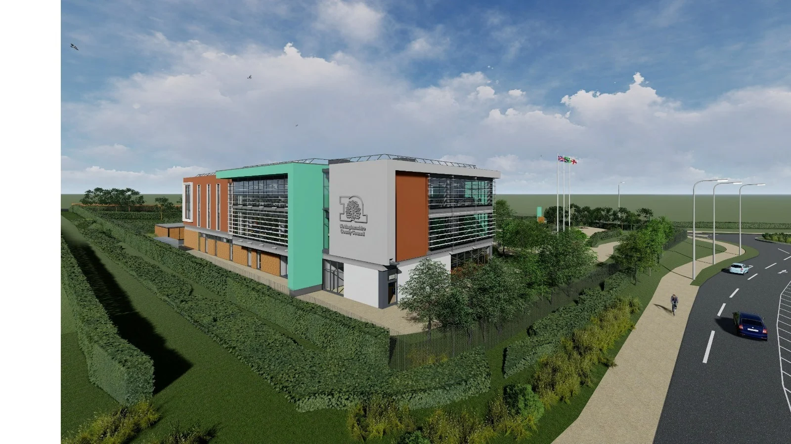 Council plans to leave West Bridgford's County Hall in 2024 An impression of the Top Wighay building 3