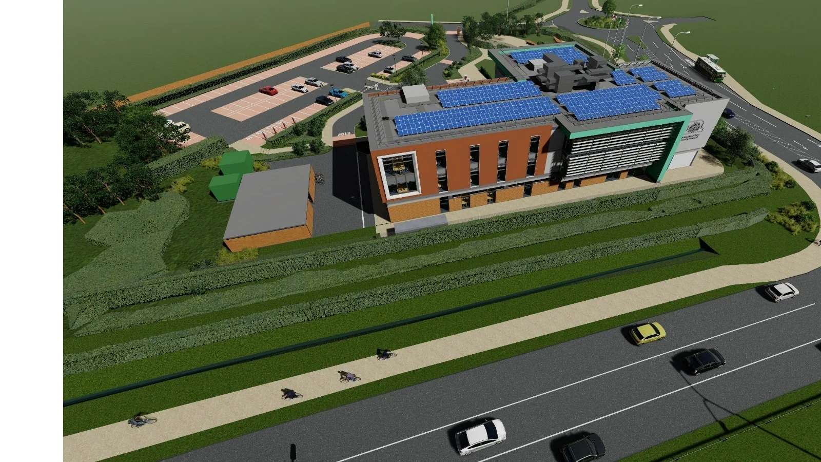 Council plans to leave West Bridgford's County Hall in 2024 An impression of the Top Wighay building 4