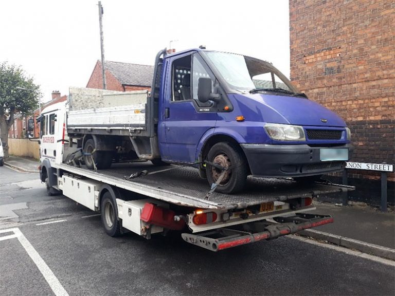 Vehicles seized in crackdown on Notts rogue trader vehicles