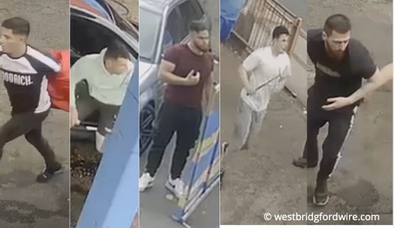Pictures released after group fight outside a Nottingham car wash