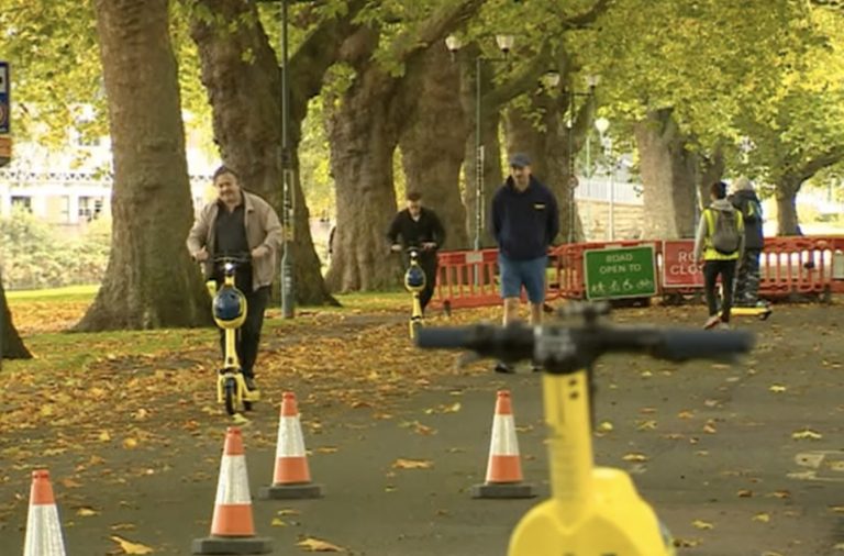 Video: Training and safety event for Nottingham’s Wind e-scooters