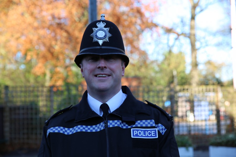 Former British Army sergeant joins Nottinghamshire Police HE7C8896