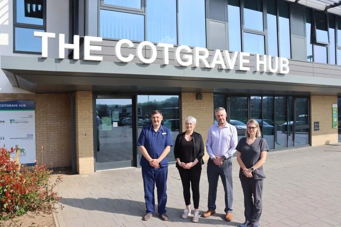 Cllr Brennan met with NHS partners at the Cotgrave Hub surgery