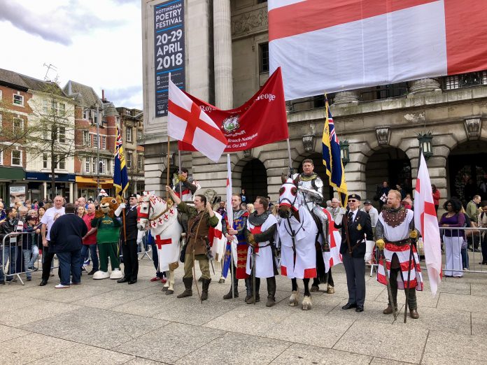 Nottingham St George's Day Parade