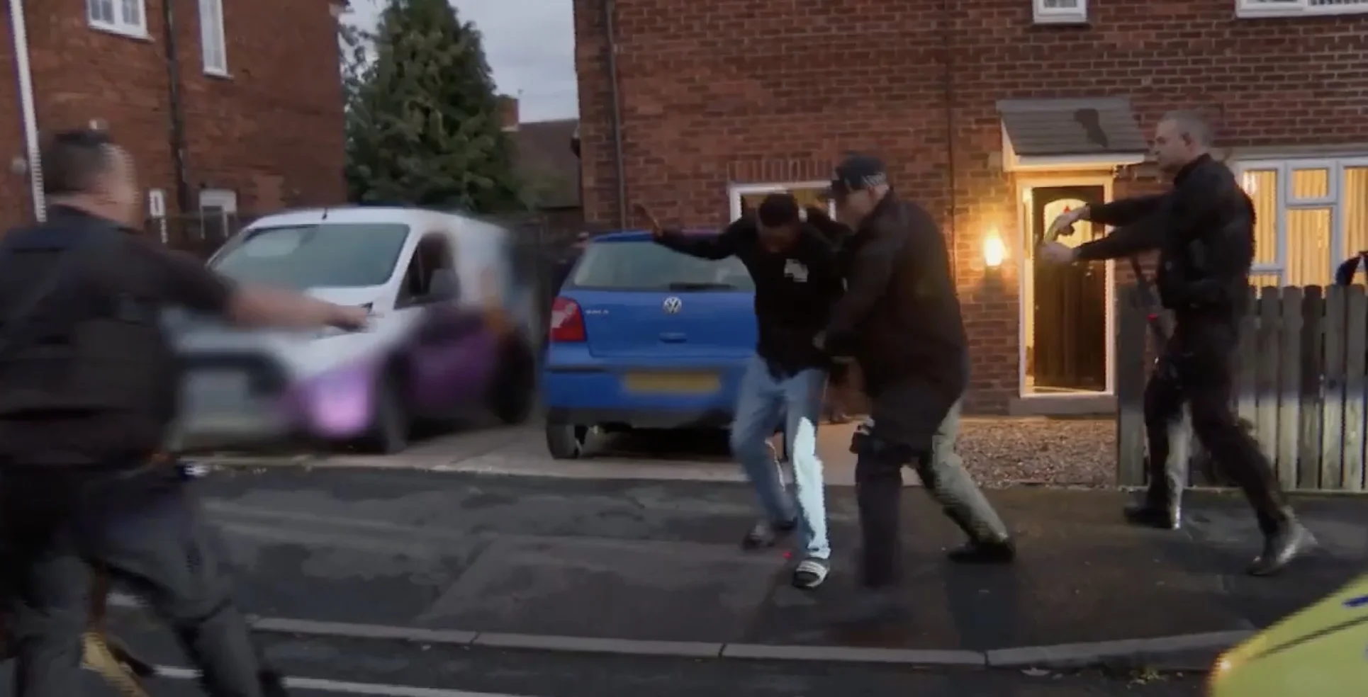 Video: Armed police arrest suspect after violent incident Screenshot 2022 04 13 at 10.47.03