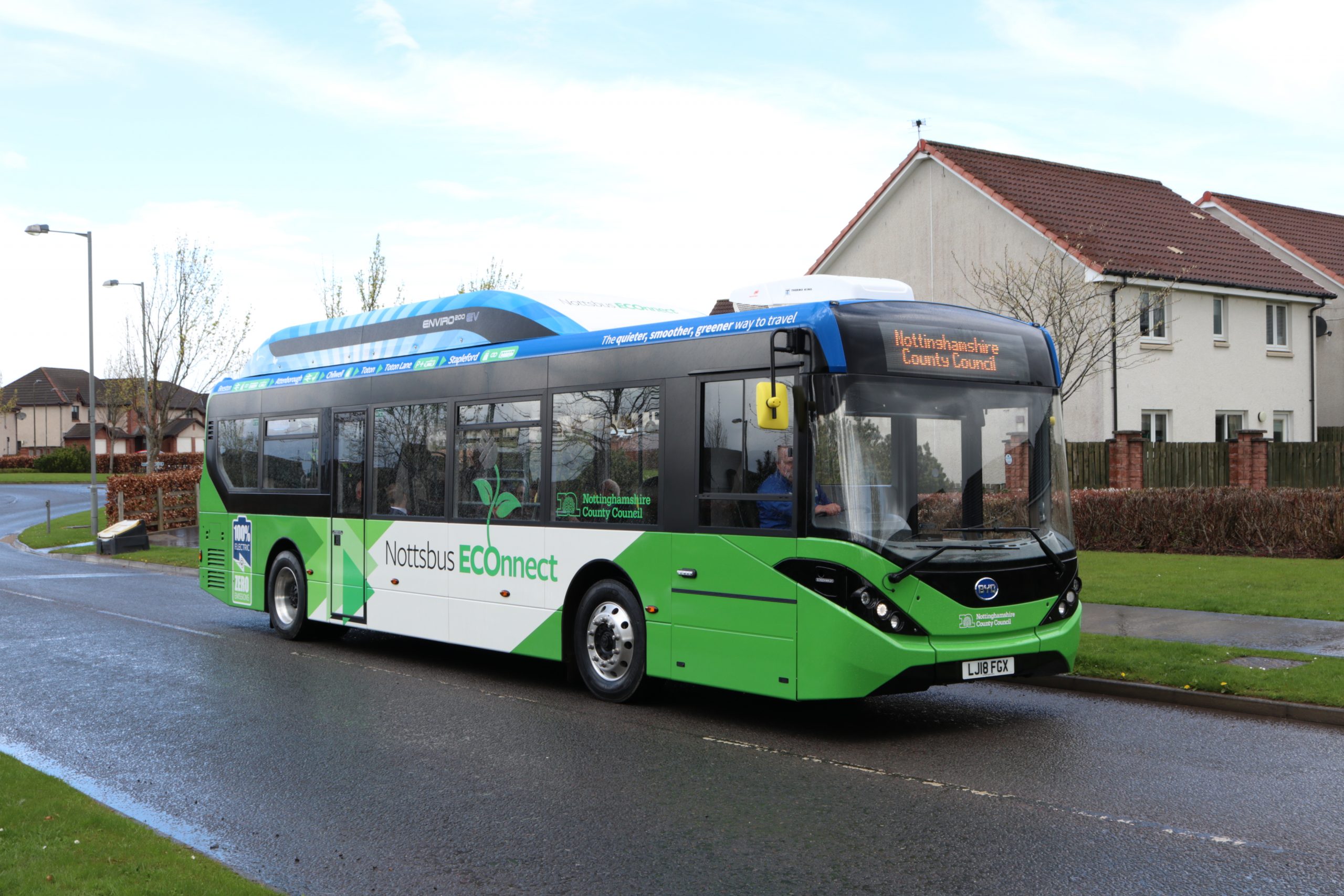 £30 million grant to improve Nottinghamshire bus services