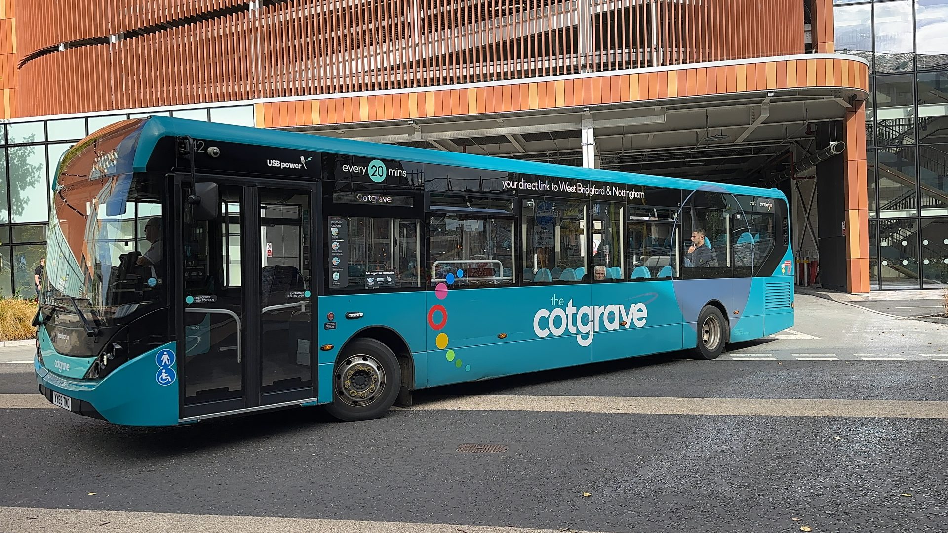 Pictures and Video Trent Barton buses return to Broad Marsh for first