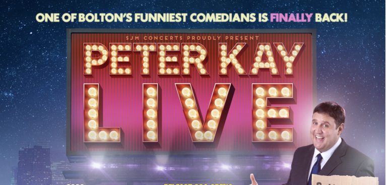 Peter Kay’s first live stand-up tour in twelve years comes to Nottingham