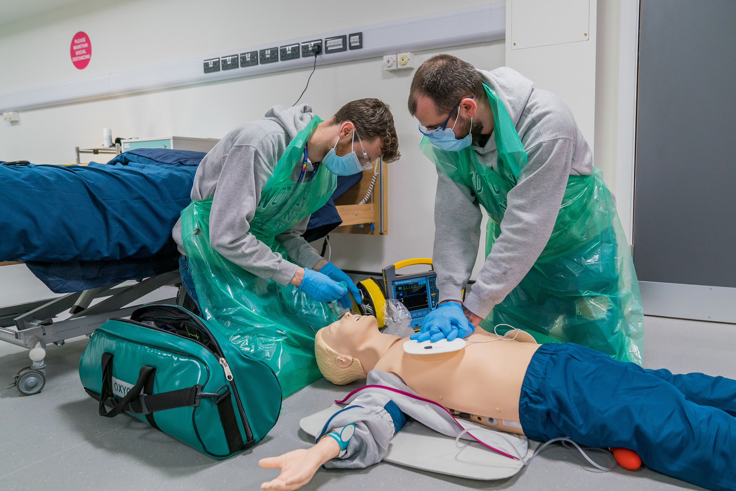 NTU has a broad range of medical training facilities and equipment