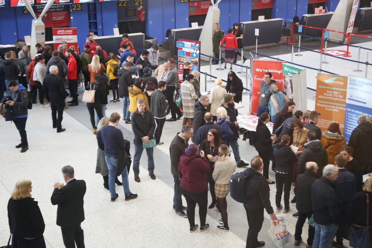 East Midlands Airport Jobs Fair features fifteen different large employers