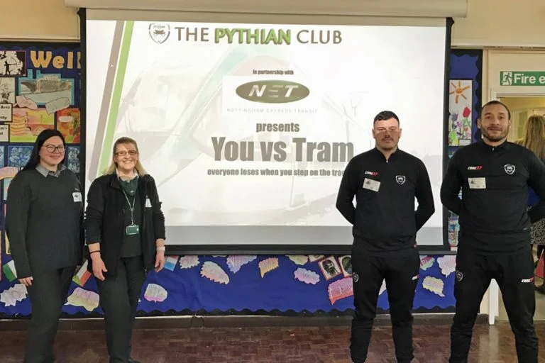 Tram safety campaign targets Nottingham schoolchildren