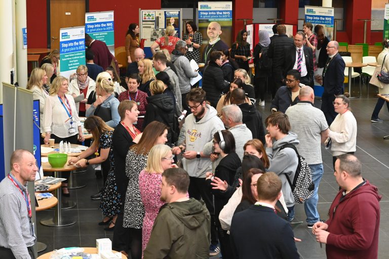 NHS careers showcase attracts hundreds of Nottinghamshire employees