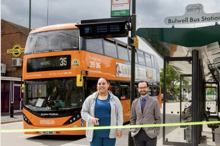 Bulwell Olympian opens new bus station