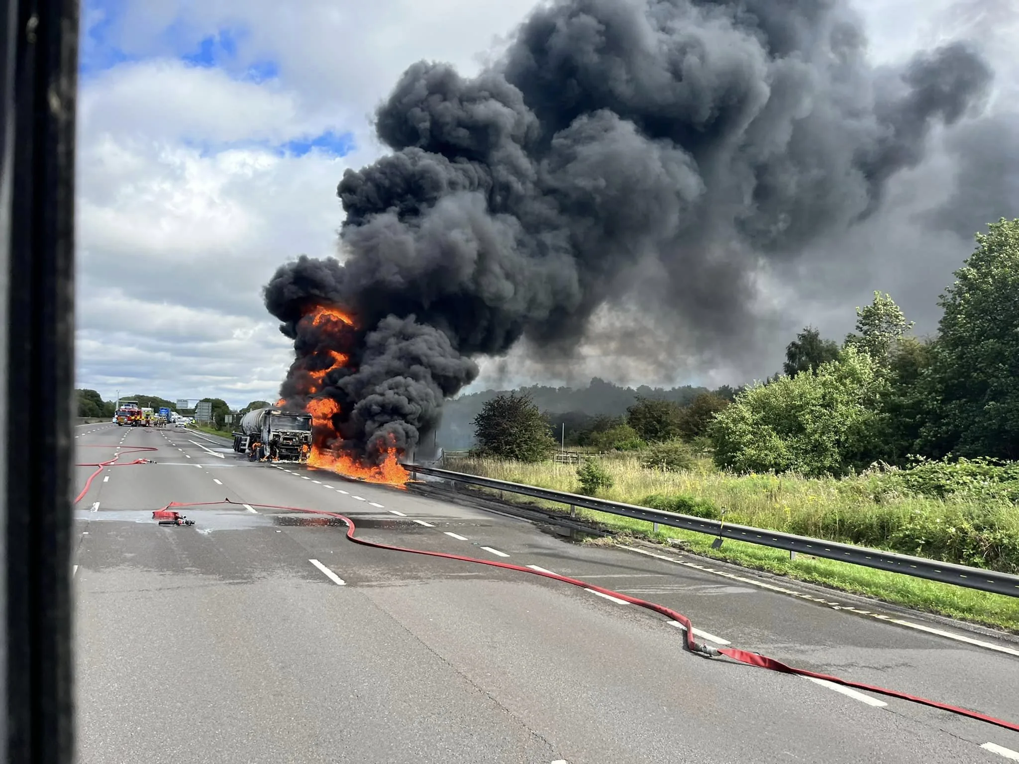 M1 tanker fire: Investigation finds cause to be engine damage 369654500 1212131512951273 7536579946461757386 n