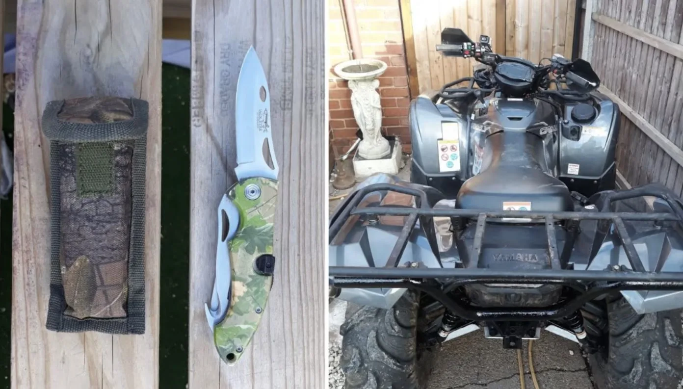 Man charged after shocking hoard of deer skulls, fox tails and weapons found Screenshot 2023 03 02 at 08.01.36 1392x793 1