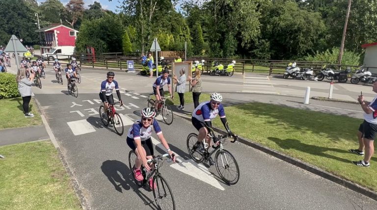 Police riders raise more than £13,000 for fallen colleagues’ families