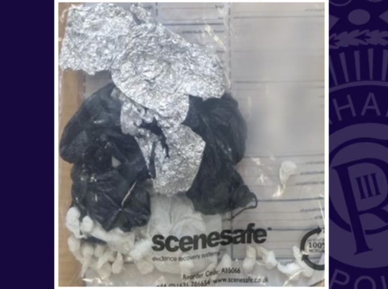 100 wraps of heroin found in suspect’s underwear in Nottinghamshire