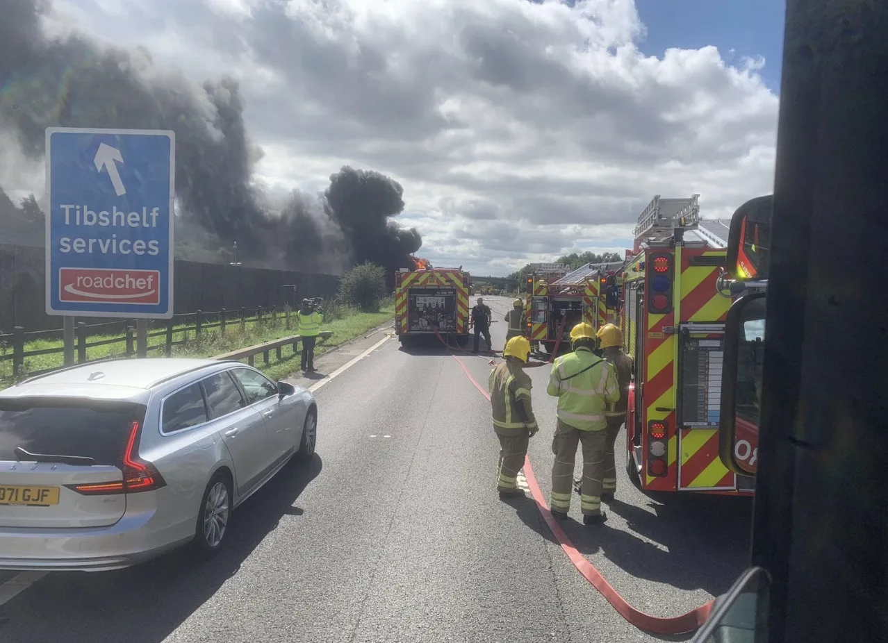 M1 tanker fire: Investigation finds cause to be engine damage Screenshot 2023 08 24 at 16.11.20
