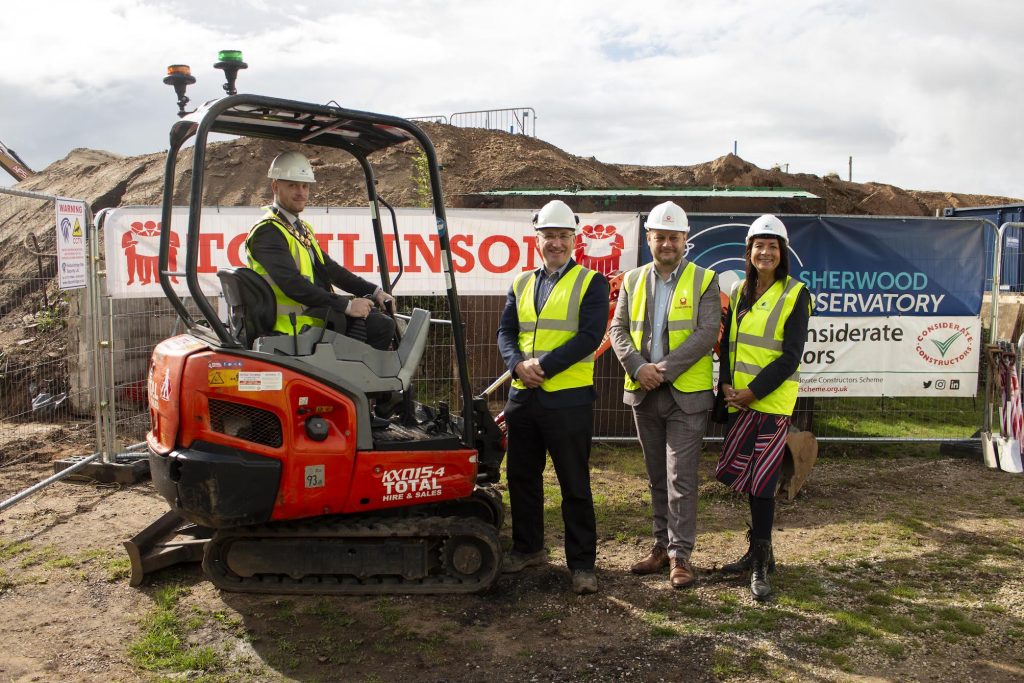 Work starts on £3 million Sherwood Observatory West Bridgford Wire