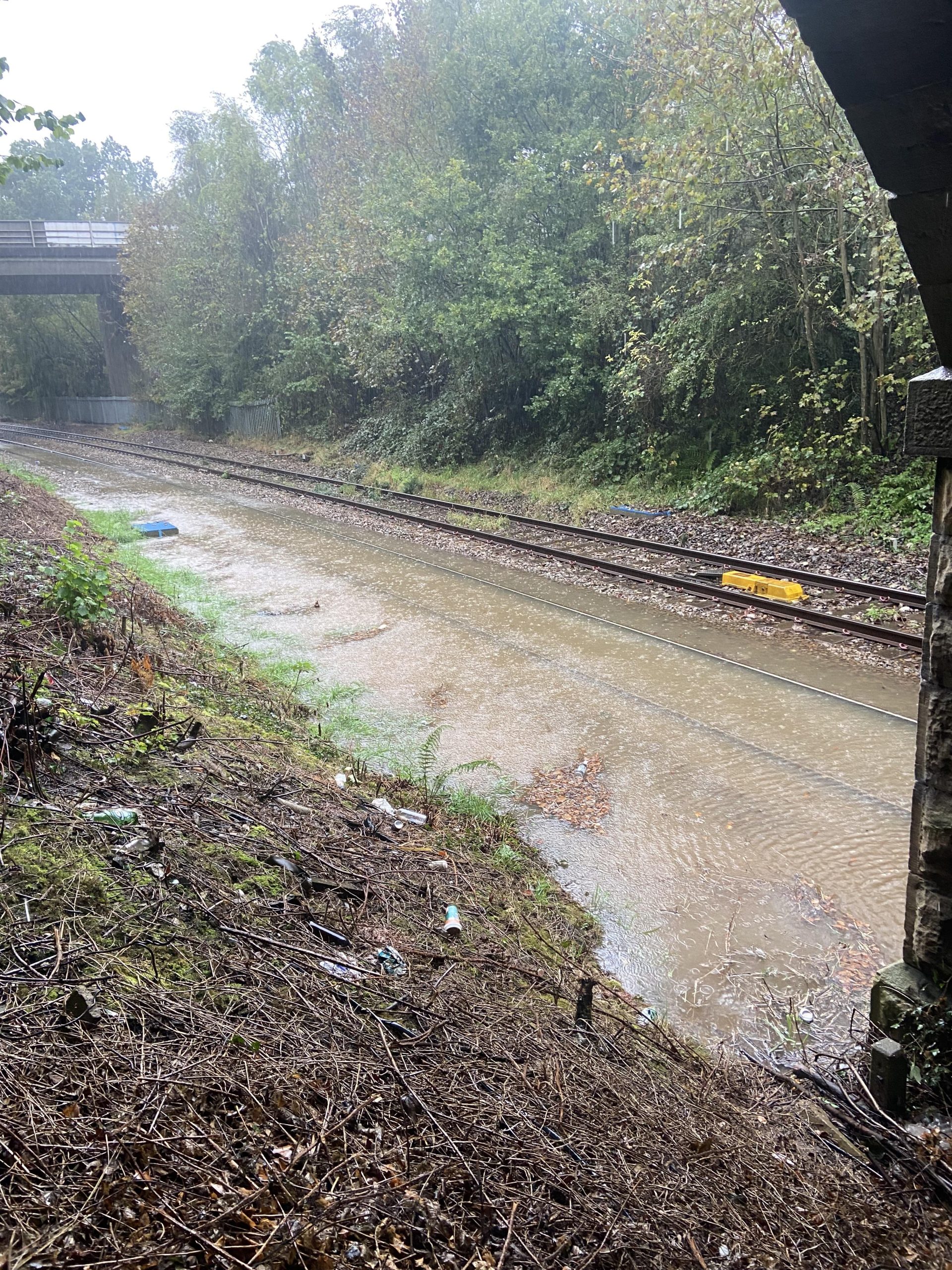 Flooding at Shireoaks 2 Network Rail scaled