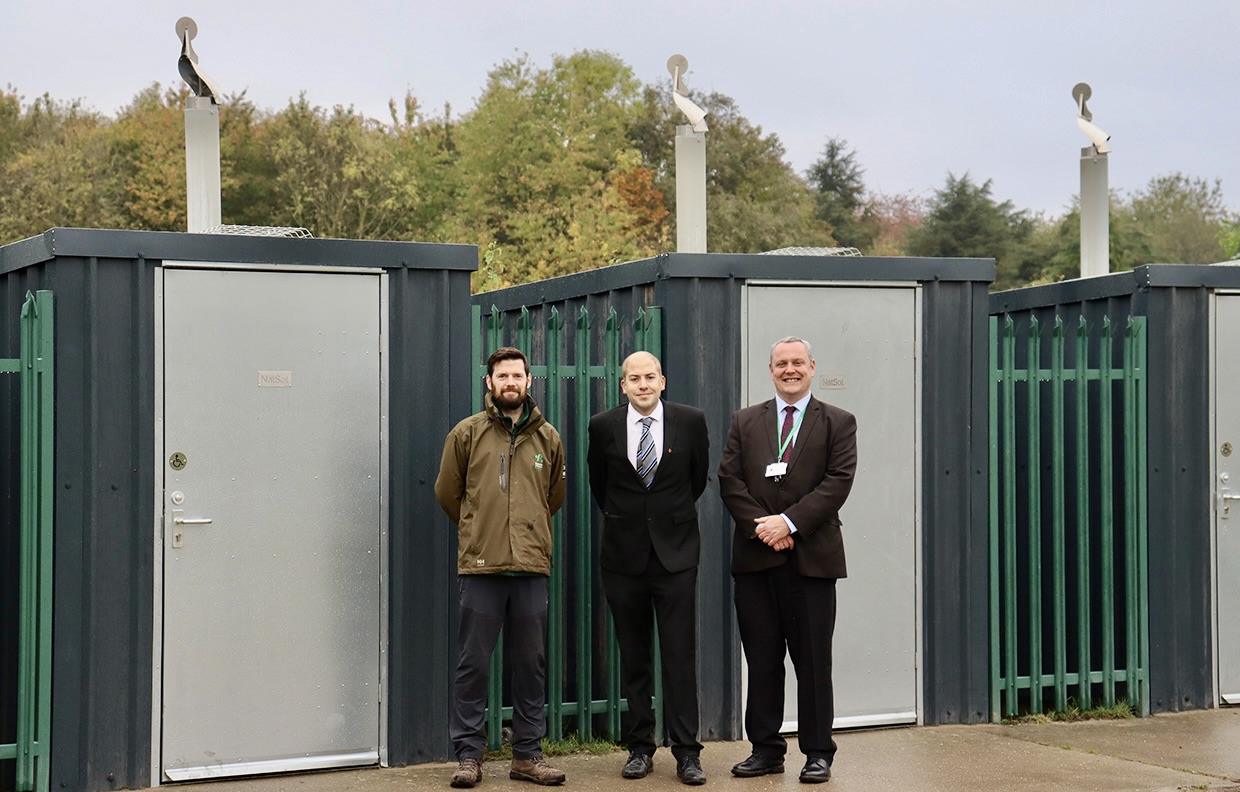 New refurbished toilets are open to the public at Rushcliffe Country Park