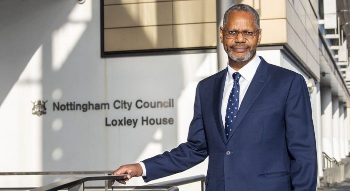 Mel Barrett, the chief executive of Nottingham City Council