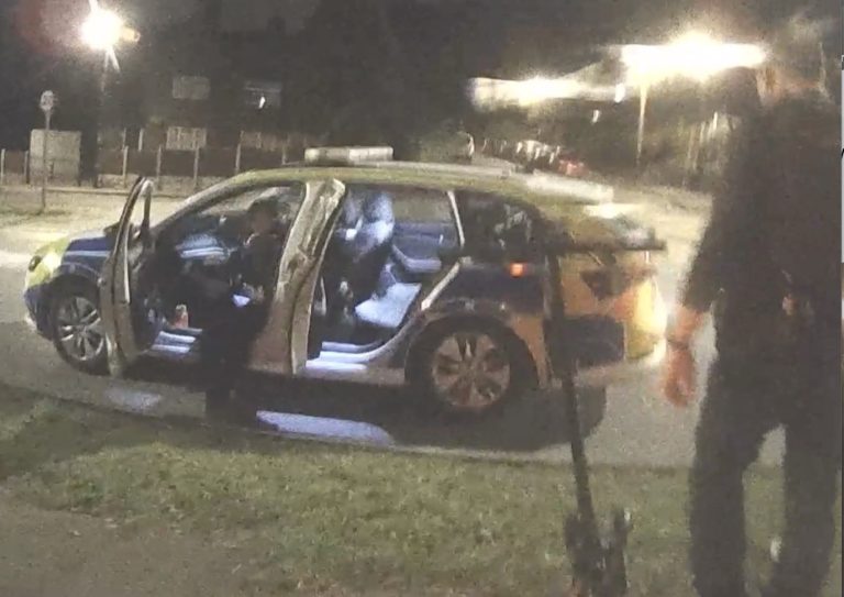 Suspected drug dealer stopped on an escooter in Nottingham