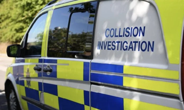 police collision