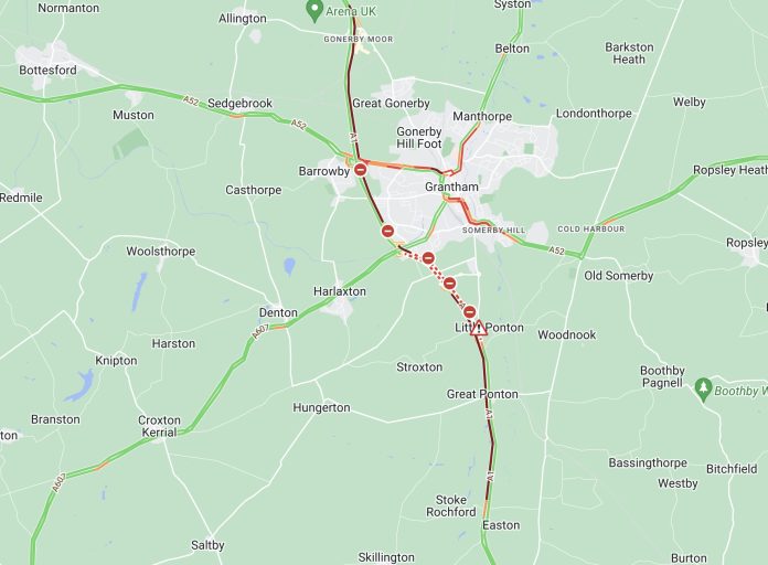Live updates: A1 closed both directions A607 - A52 concern for safety ...