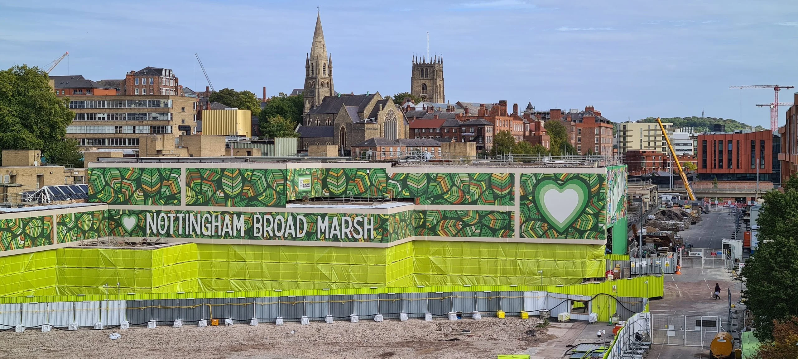 The Broad Marsh scaled