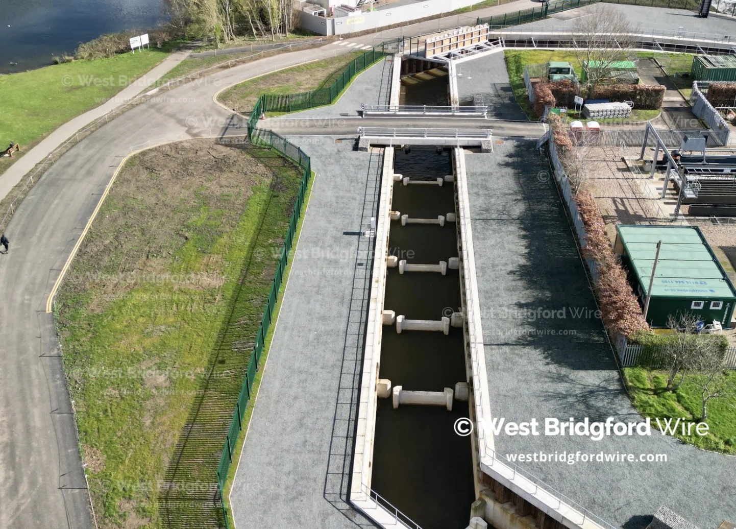 UK's largest Fish Pass officially opened in Colwick fish pass colwick holme sluices © westbridgfordwire.com 2024