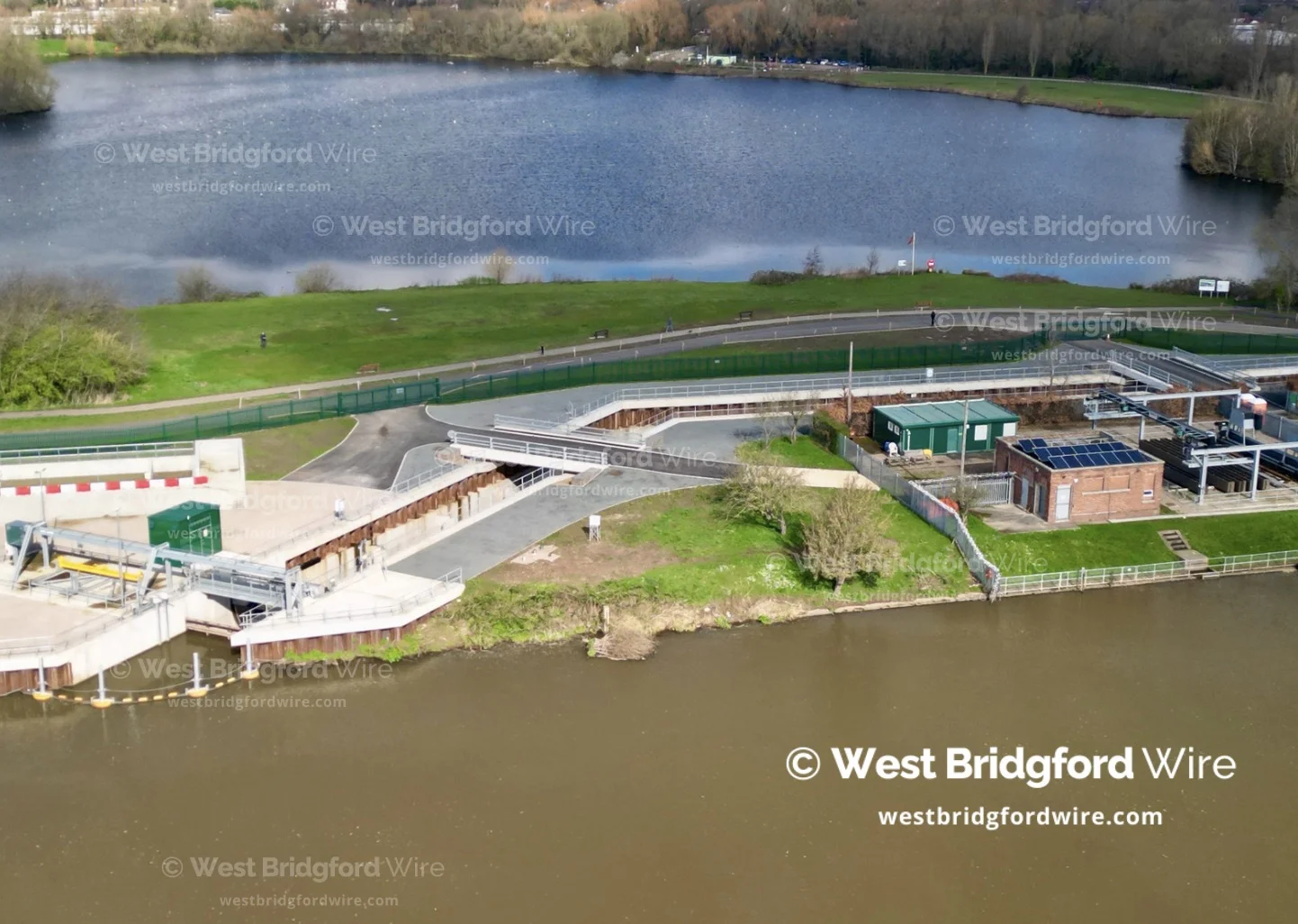 UK's largest Fish Pass officially opened in Colwick fish pass colwick holme sluices © westbridgfordwire.com 2024