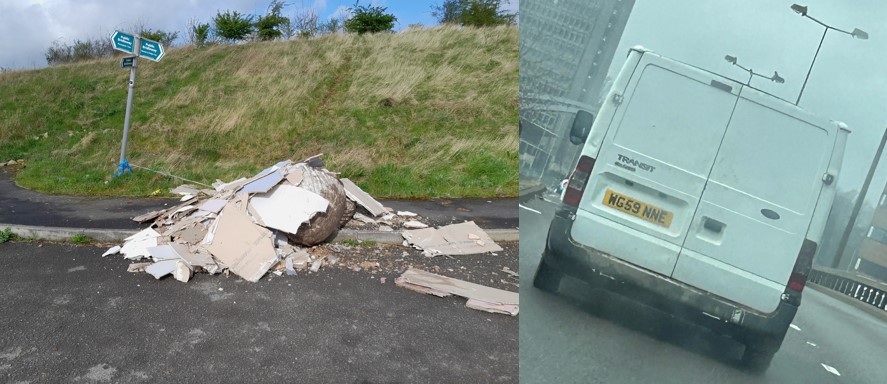Appeal after builders' waste fly-tipped near Rushcliffe village 