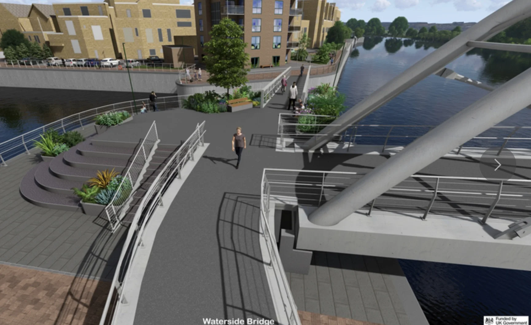 New River Trent 'Waterside Bridge' plans a step closer with huge public support 
